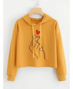 Love Heart Hoodie