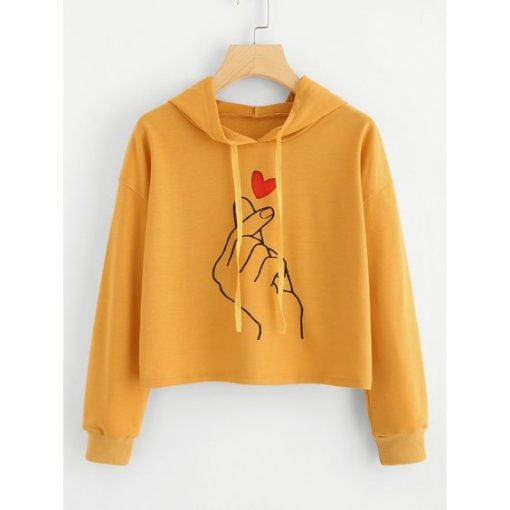 Love Heart Hoodie