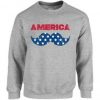 Mustache Crewneck Sweatshirt