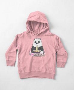 Panda Love Noodles Hoodie