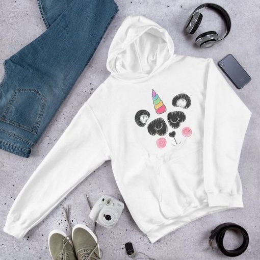 Panda Unicorn Hoodie