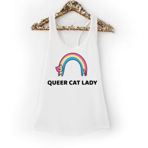 Queer Cat LadyTanktop