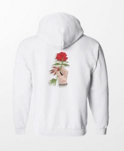 Rose Hand Back Hoodie