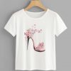 Shein High Heels T-shirt