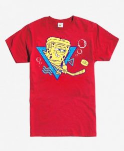 SpongeBob Badge Hockey T-Shirt