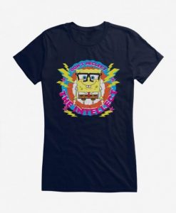 SpongeBob Don’t Neglect Intellect Girls T-Shirt