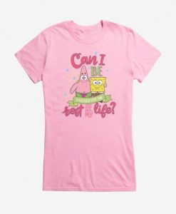 Spongebob Can I Be Excused Girls T-Shirt