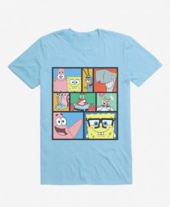 Spongebob Squarepants Collage T-Shirt