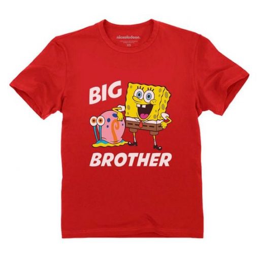 Spongebob and Gary Big Brother T-Shirt
