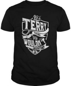 Terry Buy Personalised T-shirt