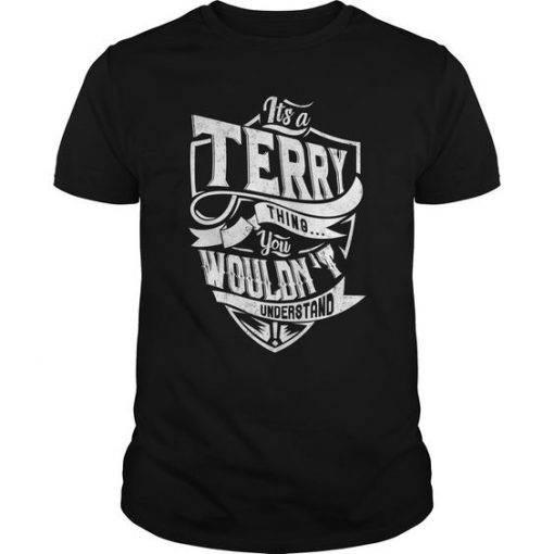 Terry Buy Personalised T-shirt