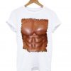 Z Fake Chest Muscle T shirt