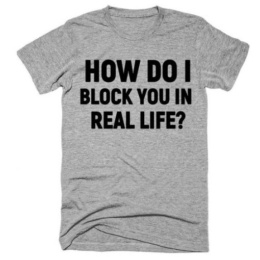how do i block T-Shirt
