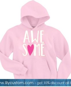 Awesome Pink Hoodie