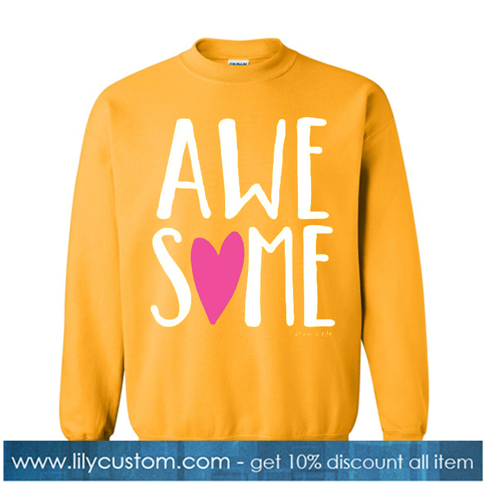 Awesome orange Sweatshirt