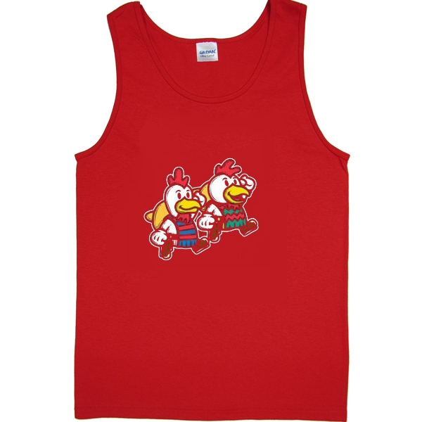 Bad Mashup Red TANK TOP