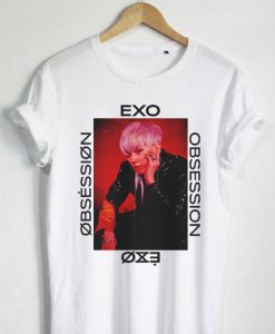 Baekhyun EXO OBSESSION Boyband Boygroup Kpop T Shirt NA