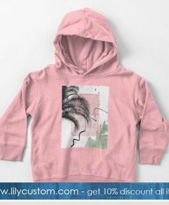 Banana Palms Abstract Hoodie