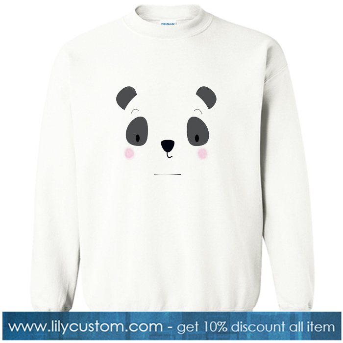 Be Happy Panda Sweatshirt