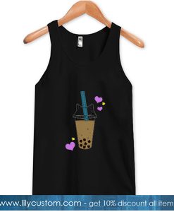 Boba Cat Black TANK TOP