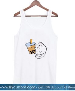 Boba Cat Pocket Sized TANK TOP