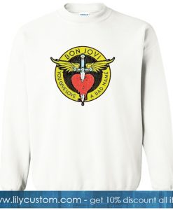 Bon Jovi Throught The Heart sweatshirt