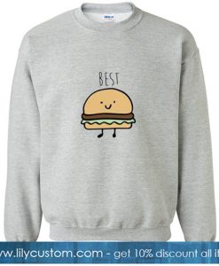 Burger Best friends Sweashirt