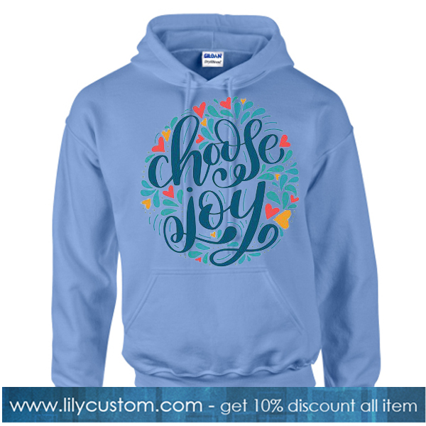 Chose Joy Blue hoodie