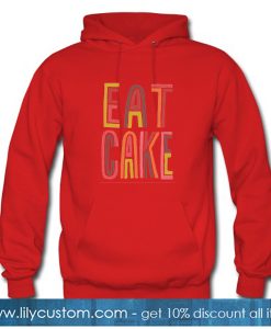 Eat Cake Red Hoodie