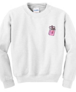 Flower Cigarette Sweatshirt