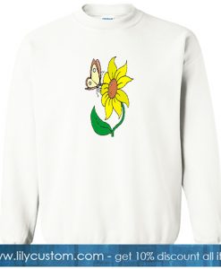 Flower Mariposa sweatshirt