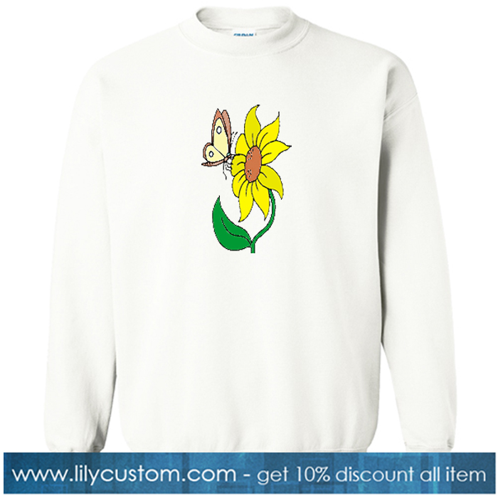 Flower Mariposa sweatshirt