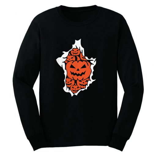 Halloween Pumpkins Burst Sweatshirt