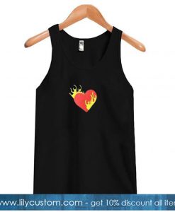 Heart Fire Tank-top