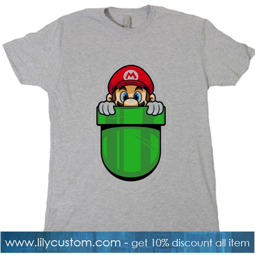 Mario Grey T-SHIRT