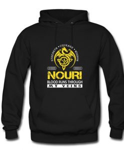 NOURI – Blood Runs Through My Veins Hoodie NA