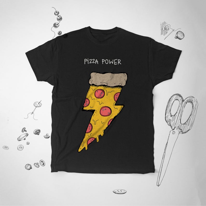 Pizza Power t shirt NA