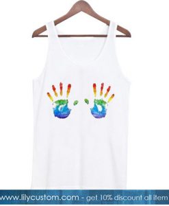 Rainbow Hand Tanktop