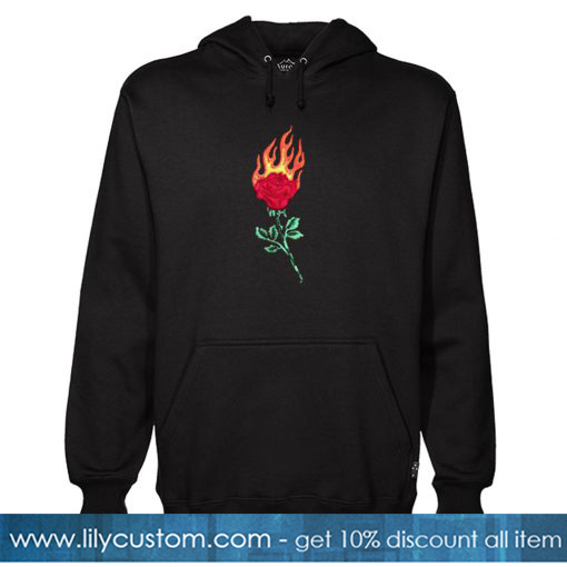 Rose Fire Hoodie