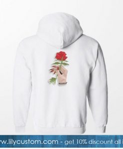 Rose Hand Back Hoodie