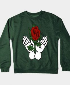 Rose Hand Sweatshirt