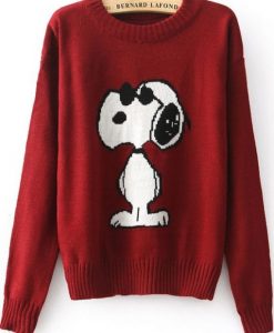 Snoppy Red Sweatshirt