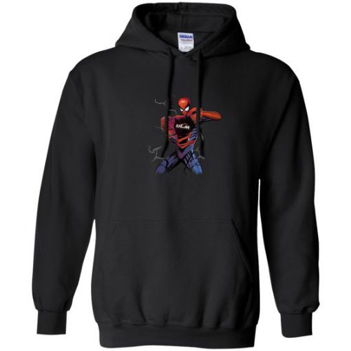 Spiderman Louisiana Monroe Warhawks Hoodies