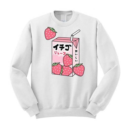 Strawberry Milk Sweatshirt