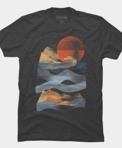 Sunset Design Tshirt