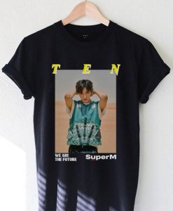 TEN SUPER M Kpop Boy Group t shirt NA