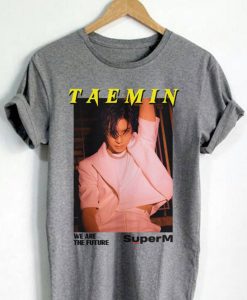 Taemin SUPER M Kpop Boy Group t shirt NA