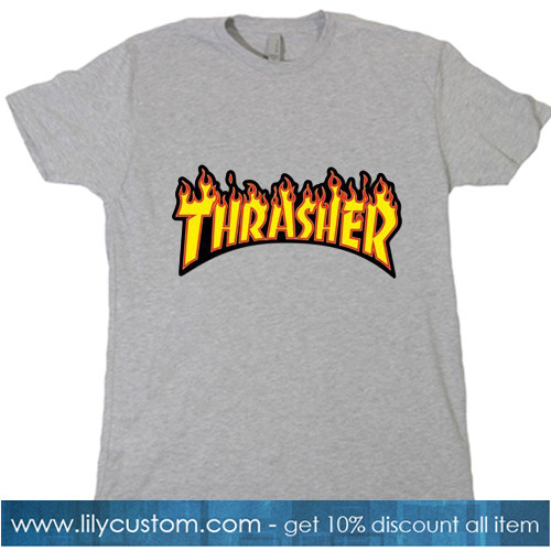 Thrasher Grey T-SHIRT