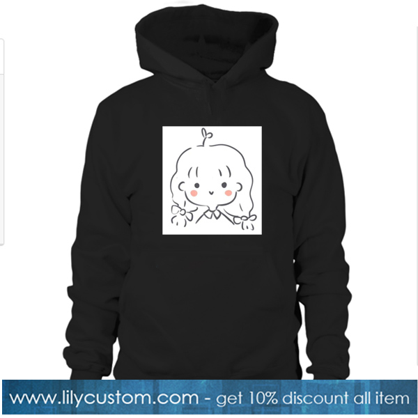 Two Tailed Girl HOODIE