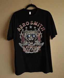 Aerosmith Express Tour tee 1977-1978 T-Shirt NA